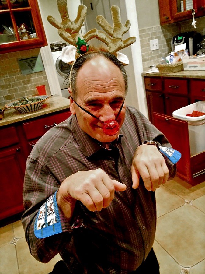 Denny the red-nosed reindeer