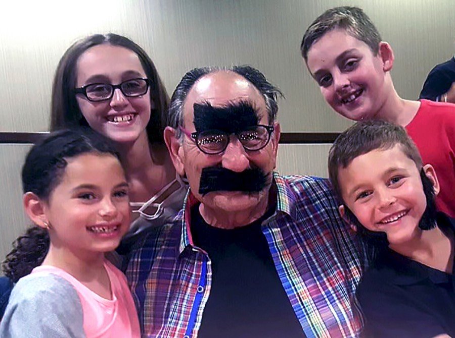 Unidentified man with Denny's grandkids