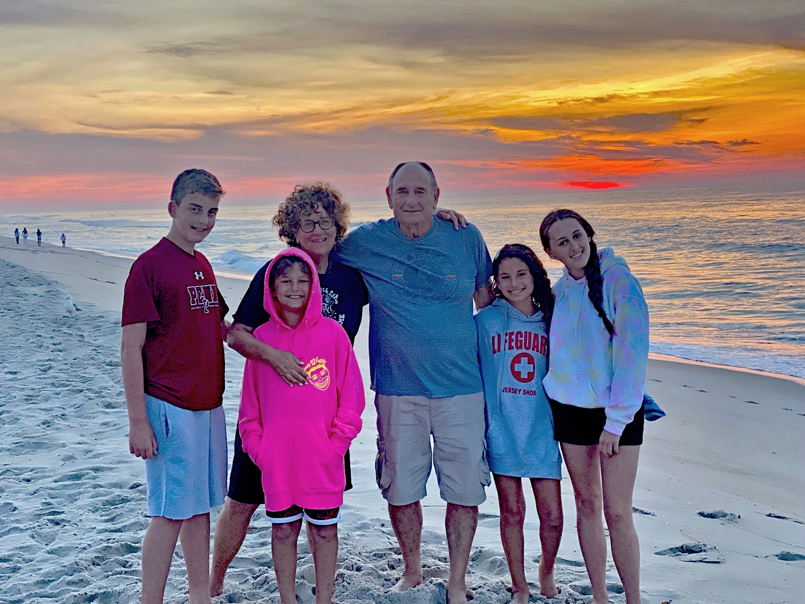 Denny Tave with family